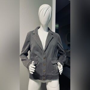 Evereve Peyton Jenson | Faded Grey Button Up Blazer size L
